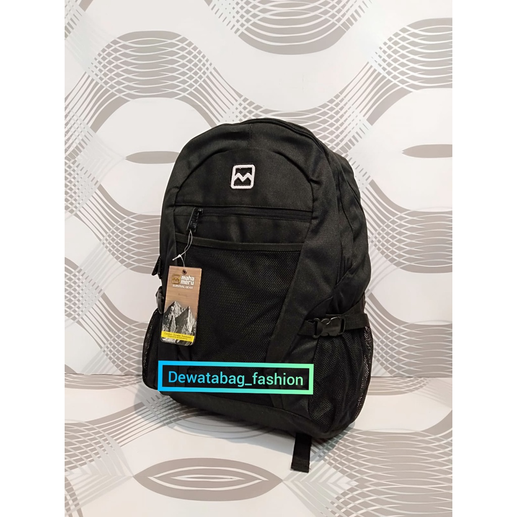 TAS RANSEL SEKOLAH KULIAH KERJA MAHAMERU BLACK