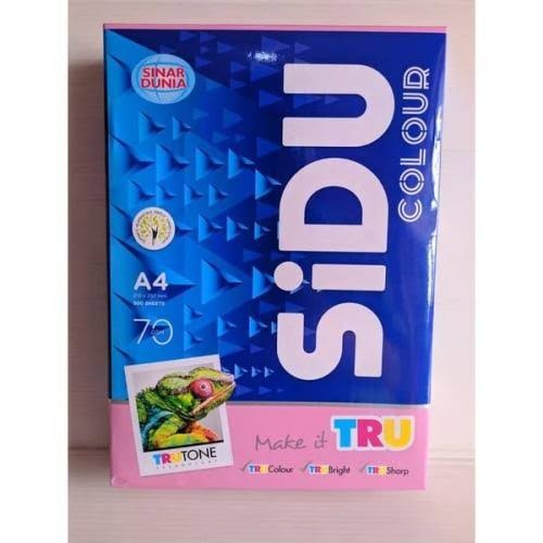 

MilL Kertas HVS Warna A4 70 Gr Sidu 4 Warna
