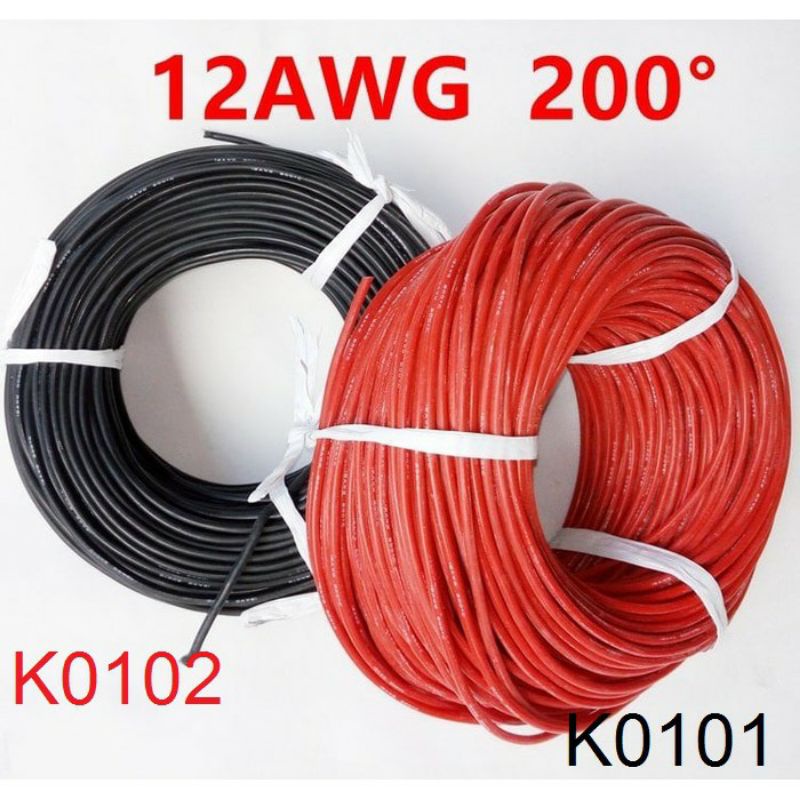 10Cm Kabel Silikon 12AWG 200° Cable Silicone Lipo Battery