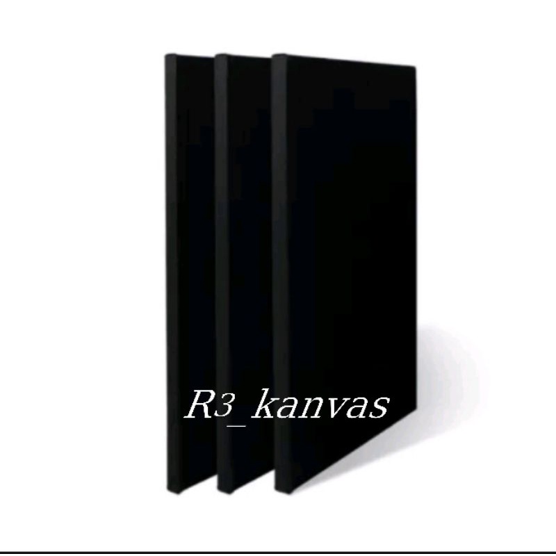 

Kanvas lukis HITAM ukuran 50x60cm