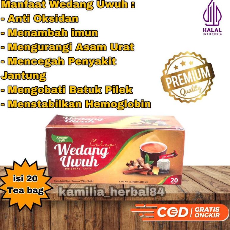 

Wedang Uwuh Celup Kencana Wilis | Teh Wedang Uwuh カ