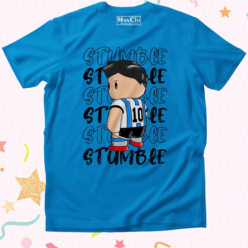 Kaos Anak Remaja Dewasa Stumble Guys Sport Turkish