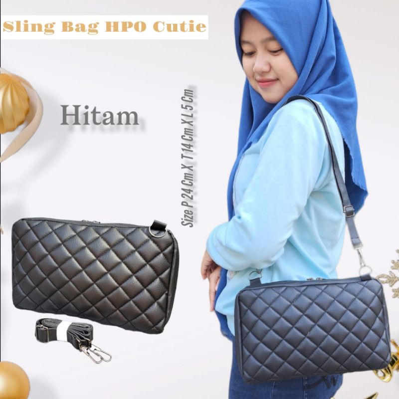 SLING BAG HPO CUTIE BANYAK RUANG