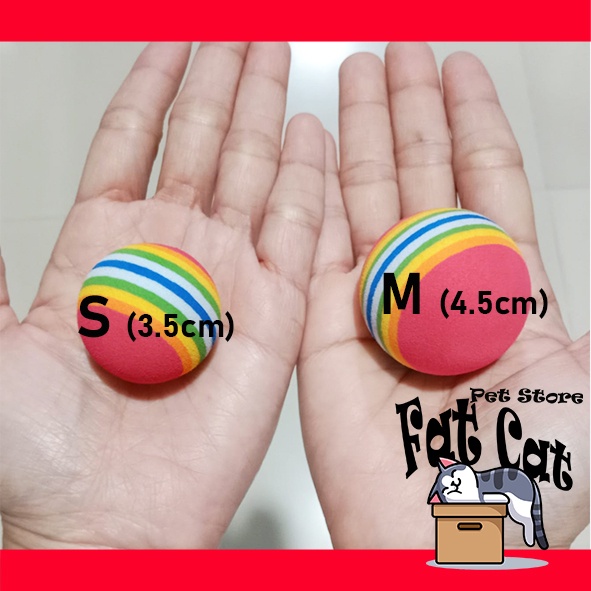 mainan kucing - mainan bola kucing anjing