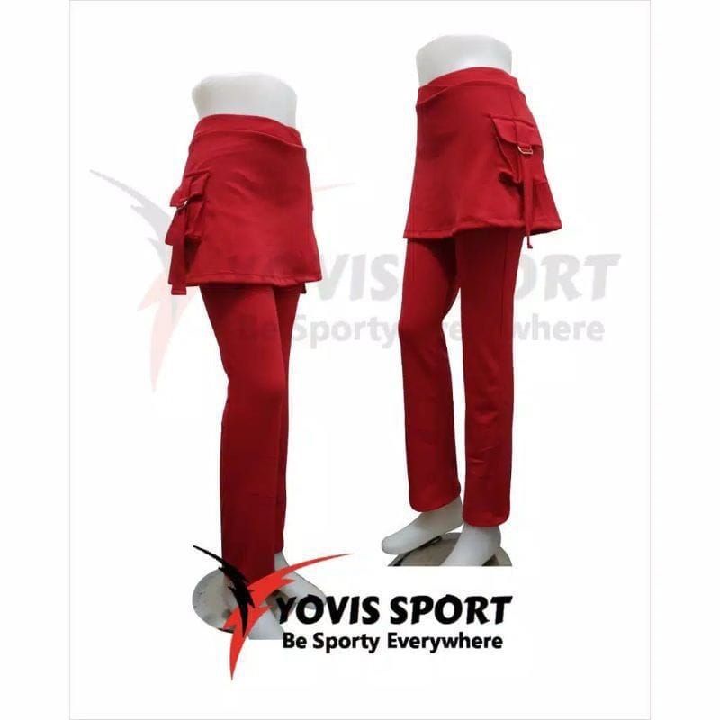 Celana Senam Rok Wanita Yovis Sport Original