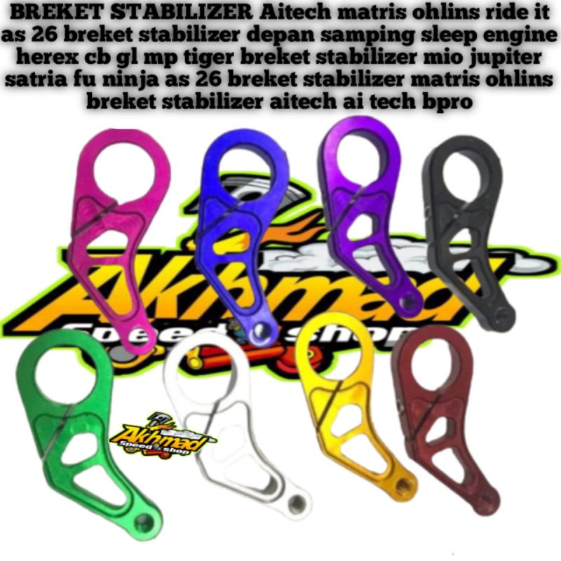 BREKET STABILIZER Aitech matris ohlins ride it as 26 breket stabilizer depan samping sleep engine he