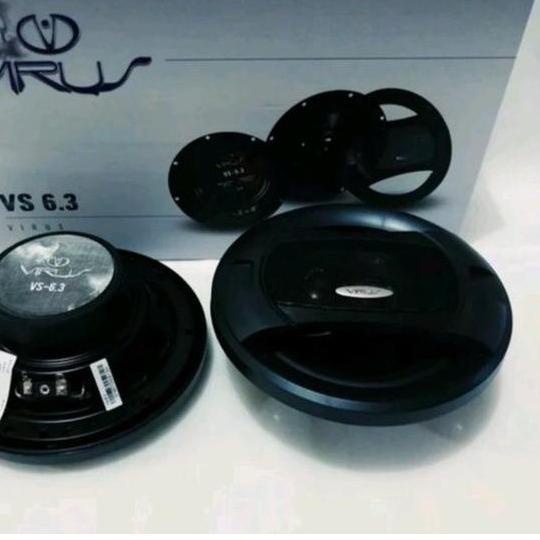 BestSeller Speaker Coaxial 2-Way Venom VS 6.3 Virus 6.5 Inch Universal Mid Bass Built in Tweeter VS6