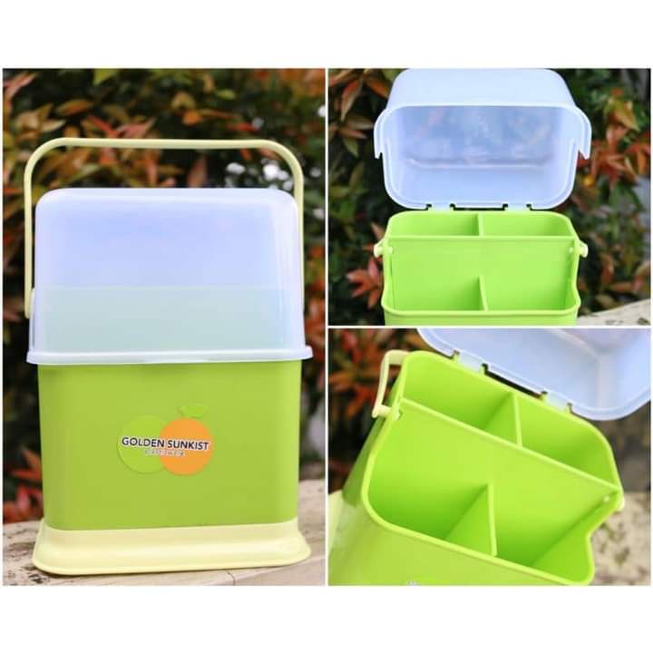 Tempat sendok tutup golden sunkist
