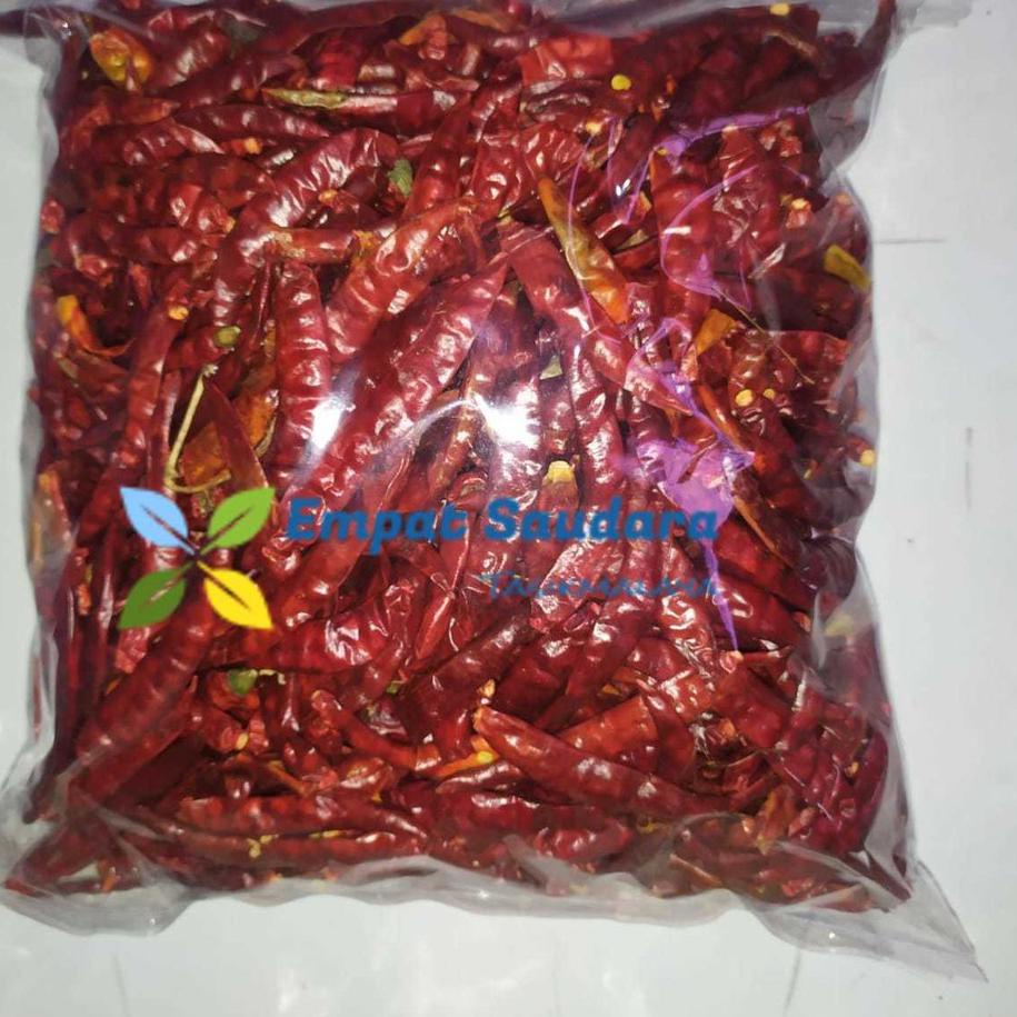 

[CODE ER12] [Ready Stok] CABE KERING TEJA IMPORT cabe setan kering super pedas 250 gram [NV5]