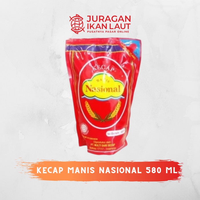 

Kecap Manis Nasional Pouch - 580 Ml