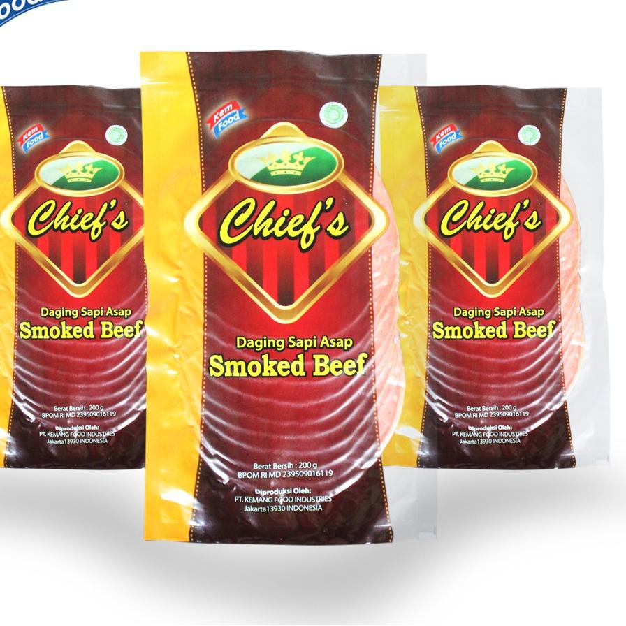 

GRATIS ONGKIR✅Chief Paket 3 Pack Smoked Beef - 200 gr|SQ7