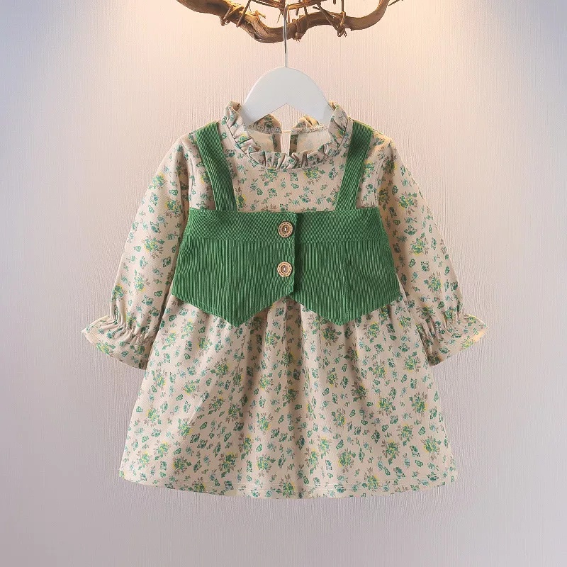 Dress Bayi Perempuan TSABINA Baju Fashion Anak Bayi Perempuan 6 bulan - 3 tahun Korean Style Import