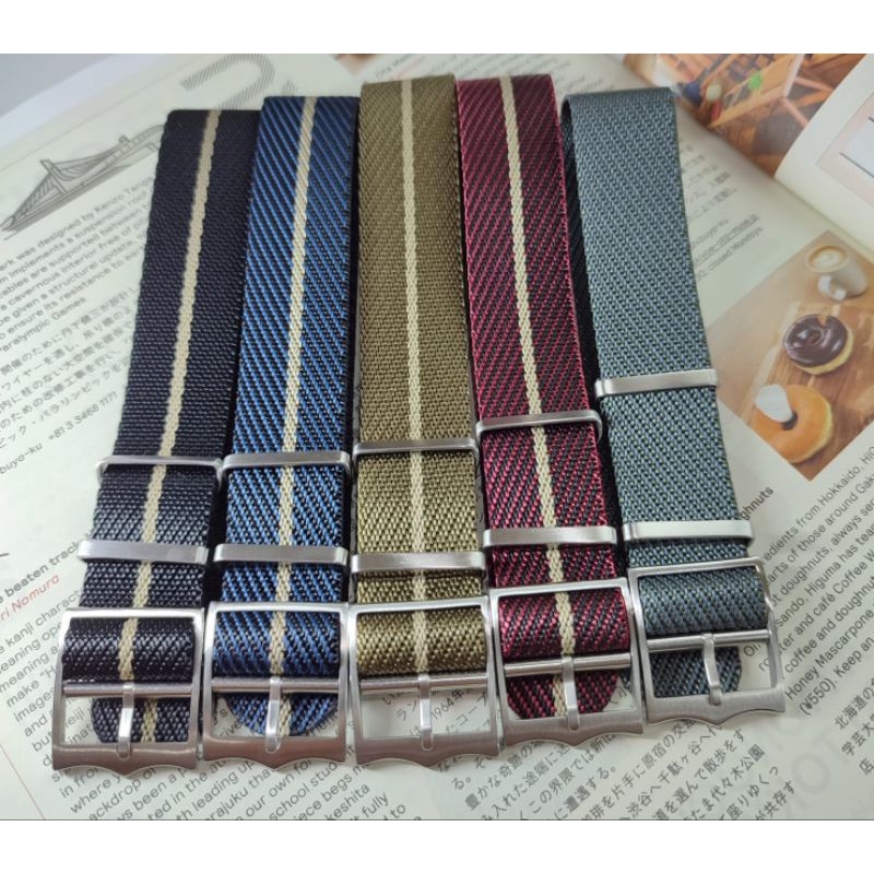 Tali jam premium fabric nylon adjustable nato strap 18mm 19mm 20mm 21mm  22mm tudor