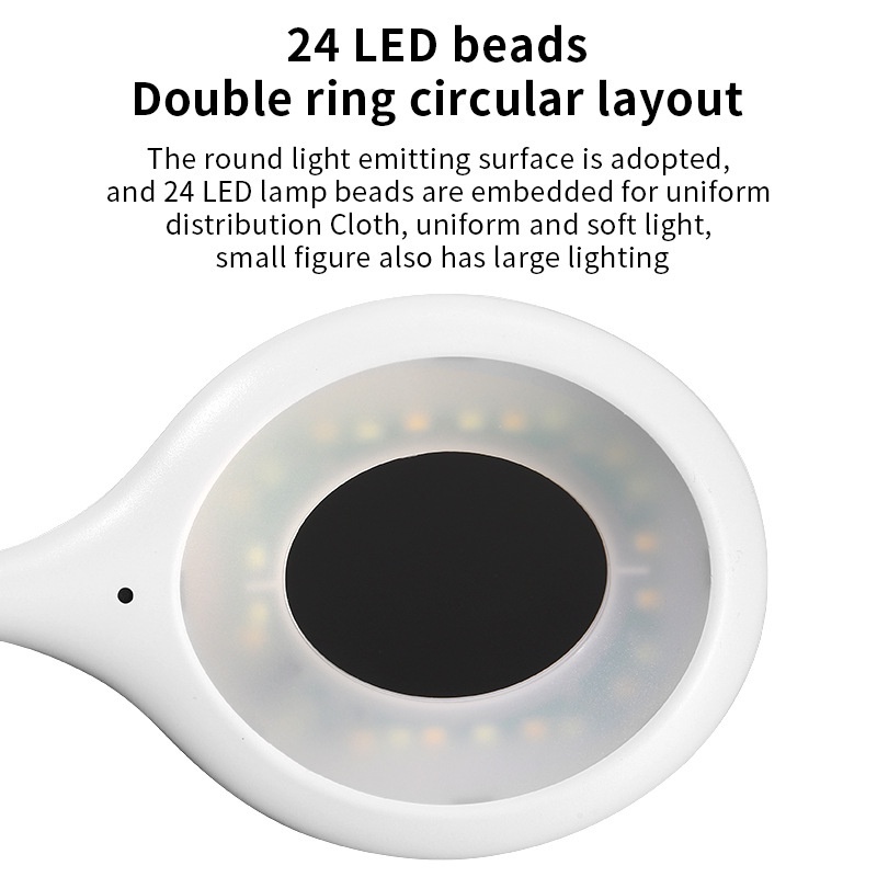 Lampu Belajar / Lampu Meja Belajar On Of / Lampu Belajar LED Lampu Desktop Kontrol Suara 3 Warna Lamp