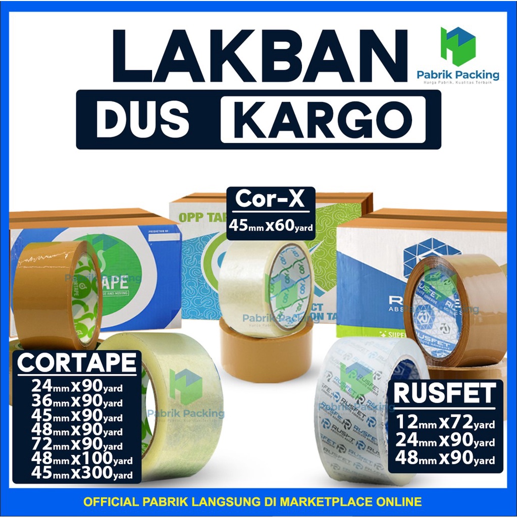 

Isolasi Solatip Bening Cokelat Selotip OPP Tape Lakban Plakban Dus Kargo