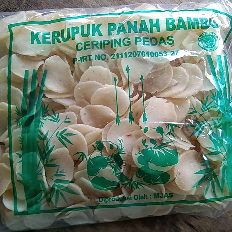 

kerupuk ceriping pedas cap panda