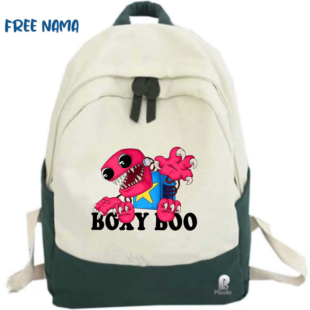 TAS RANSEL BACKPACK ANAK SEKOLAH MOTIF BOXY BOO UNISEX