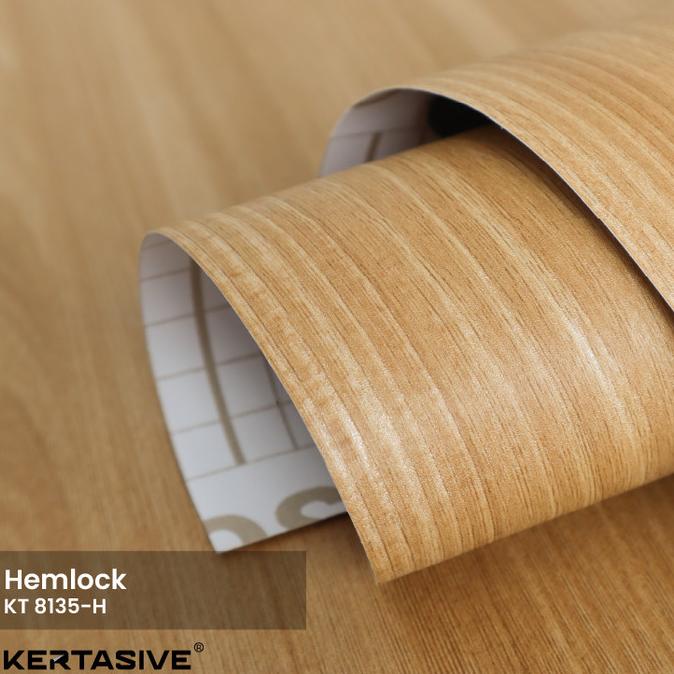 KERTASIVE WOOD GRAIN MOTIF KAYU - HEMLOCK 122 CM