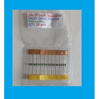QTY 20 pcs 24V 370mW MAZ4240 Dioda Zener Original Panasonic