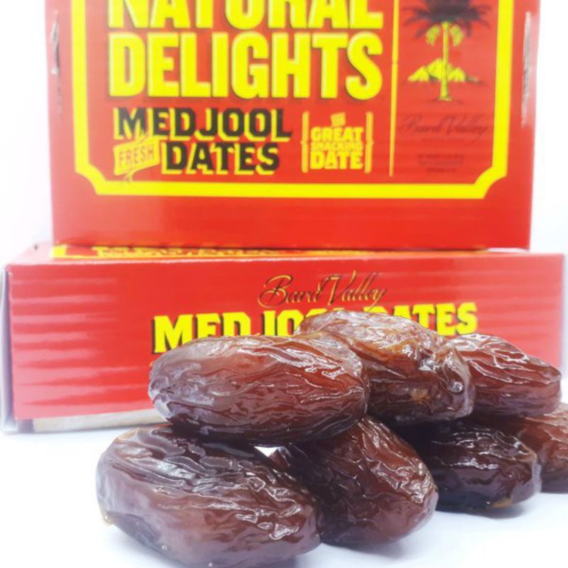 Kurma Medjool Natural De Light 1kg/Kurma Medjol Dates california