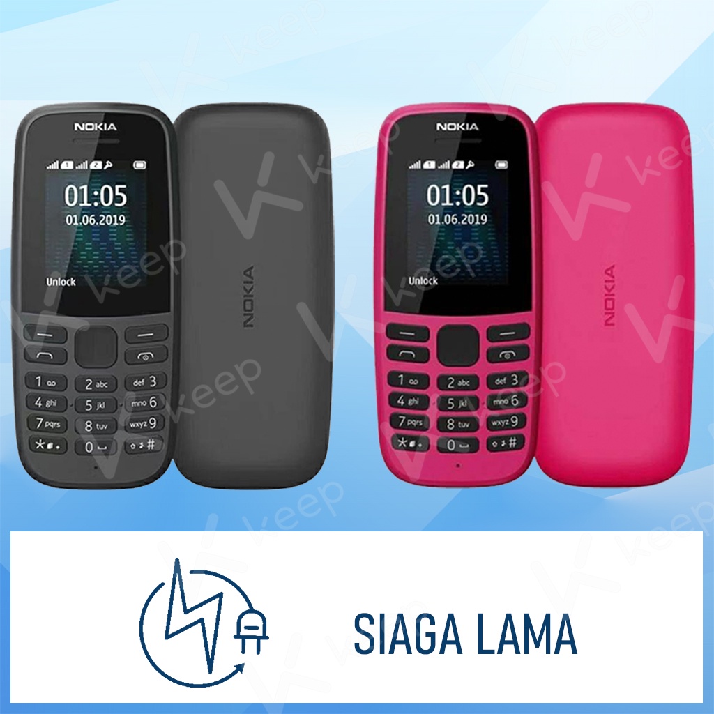 COD Nokia 105 2019 Dual Sim bahasa indonesia suara besar