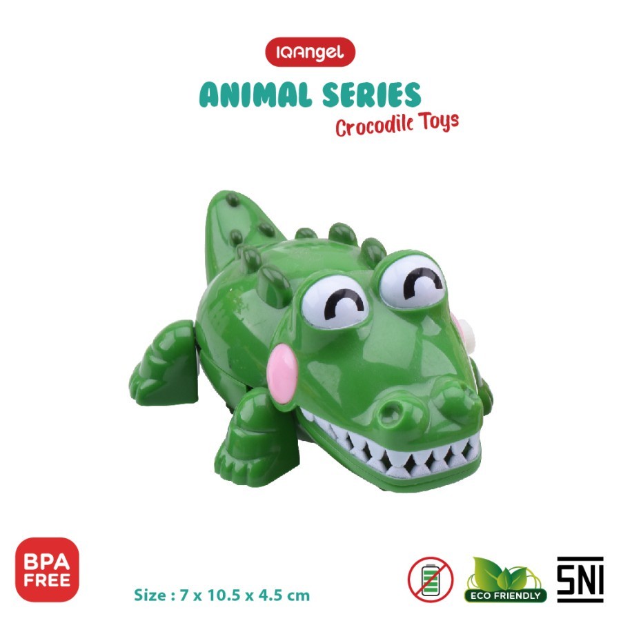 BABIESFIRST IQ6661 ANGEL CROCODILE TOYS Mainan Edukatif