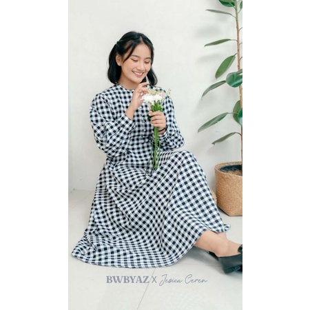 Gingham Dress | Bwbyaz x Jesica Ceren