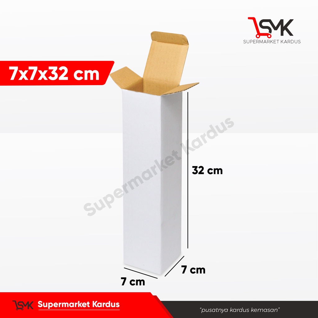 

Box 7x7x32 (Botol) Kardus/boxpayung/boxtumbler/Kardusmini/Karduskecil/Boxkecil/Karton/Kartonmini/Kemasan/Hampers/Gift/sliplock/Tinggi32