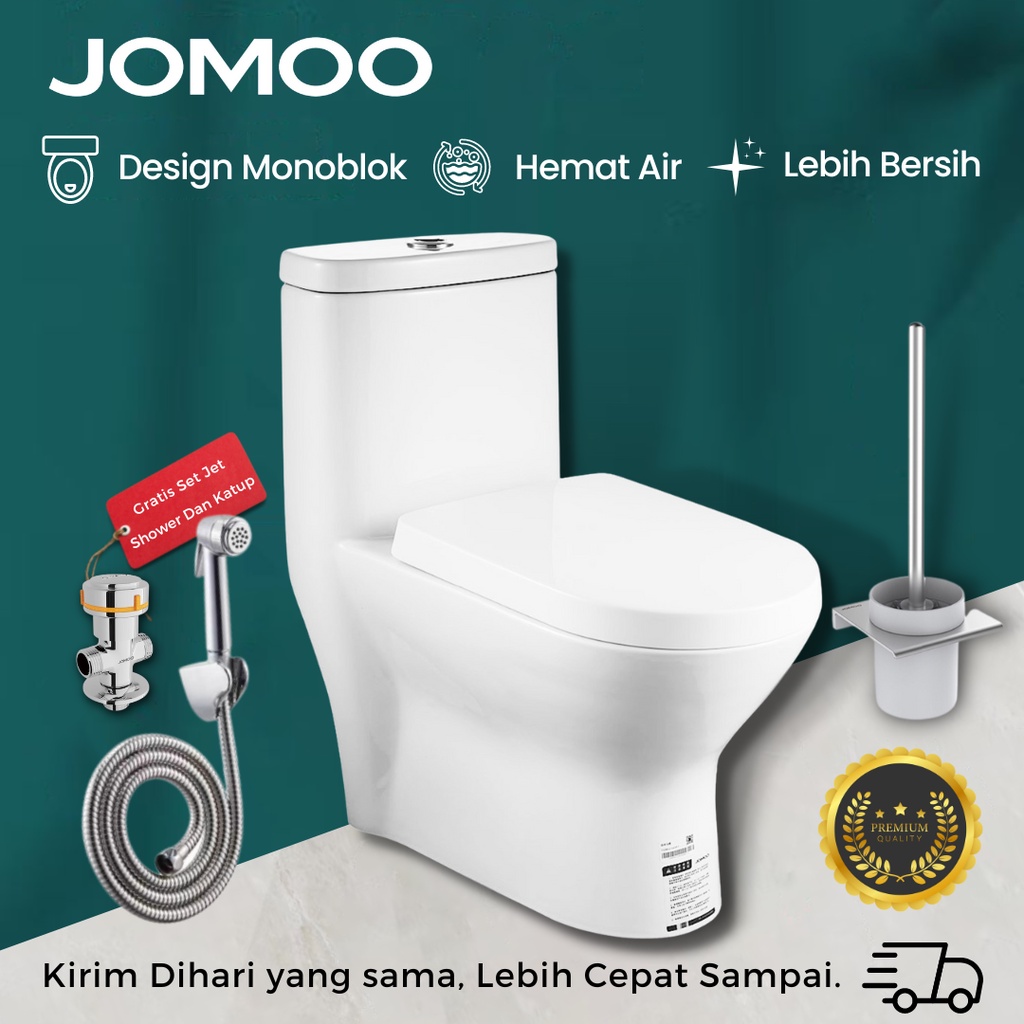 Jual Jomoo Closet Kloset Duduk Monoblok Set Jet Shower Hemat Air Bahan