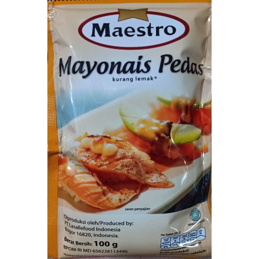 

Maestro Mayonais Pedas 100gr