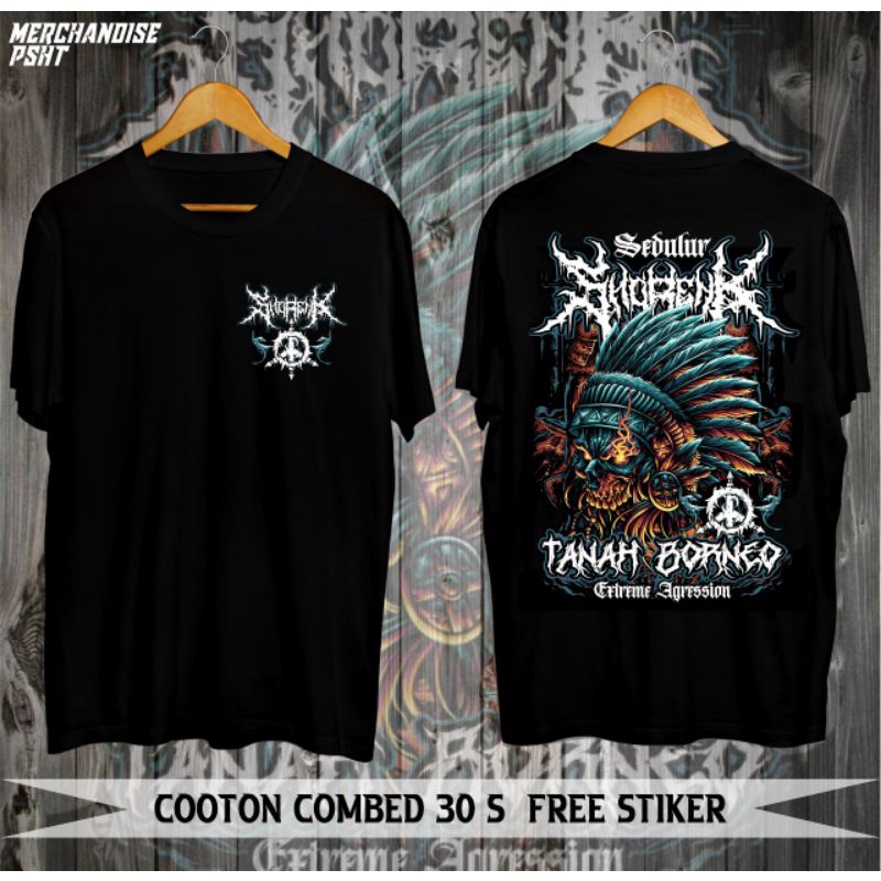 KAOS PSHT KOMUNITAS SHORENG DAYAK KAOS SH TERATE KEREN KATUN OBLONG PRIA WANITA