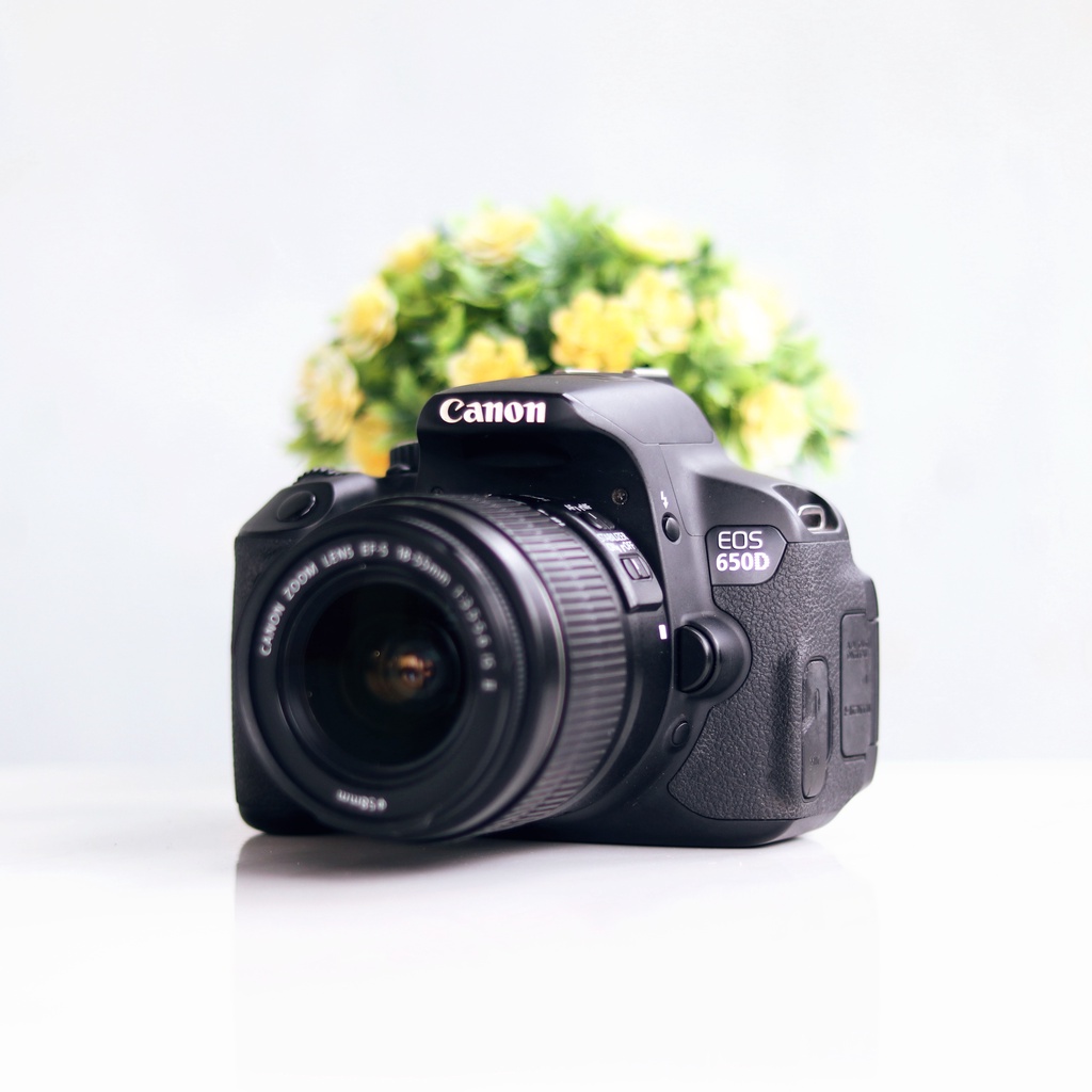 Canon Eos 650d kit Mulus