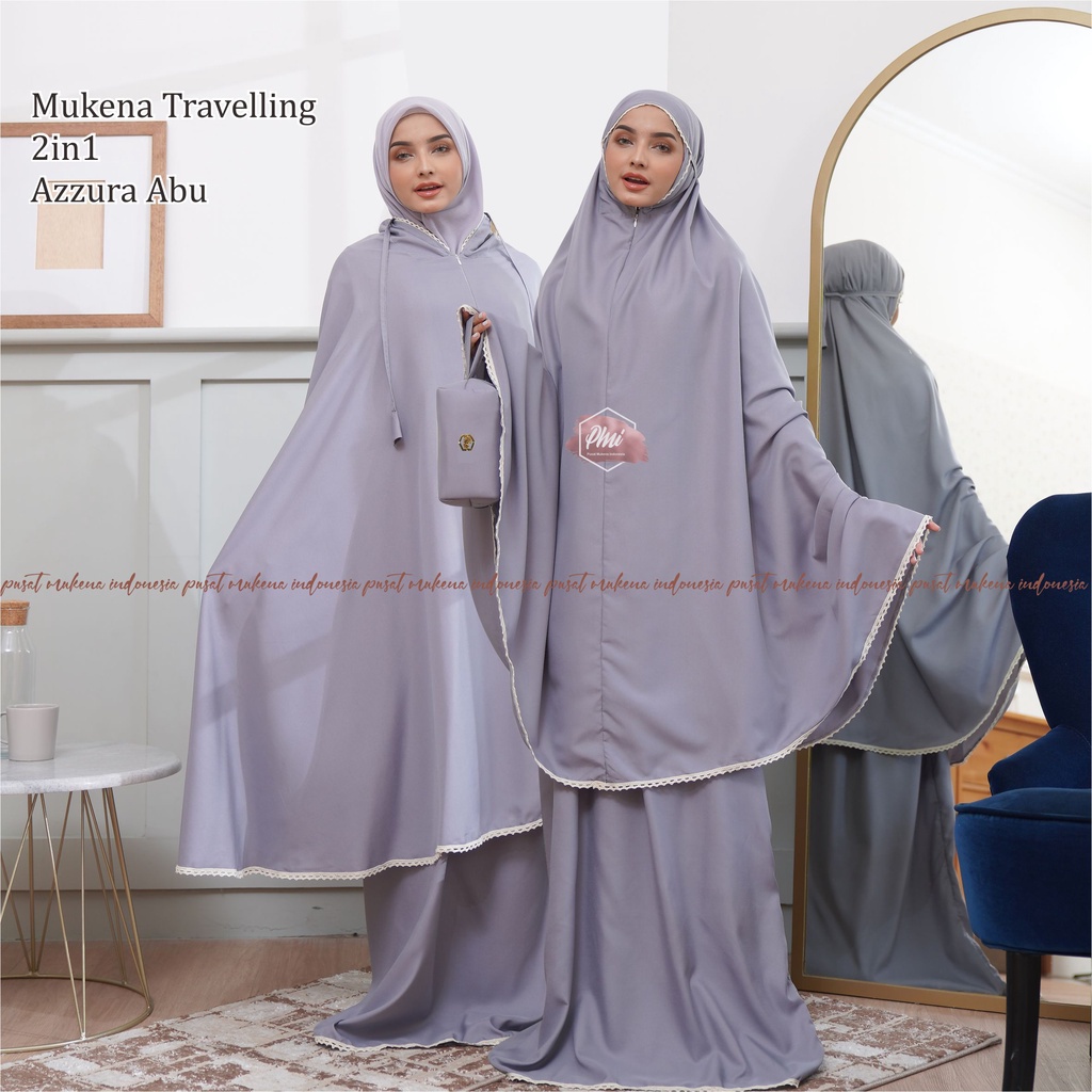 Mukena Sutra Dewasa Ahsani Stb01 Telekung Mewah Pusat Mukena Indonesia - Mukena Dewasa Katun 2In1 Az