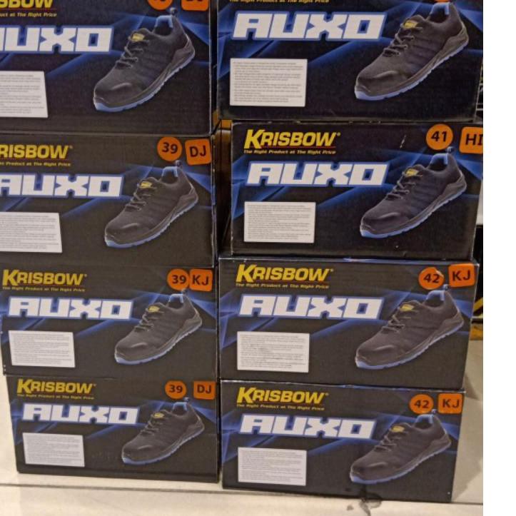 ➛➙❅⋆ (COD)Sepatu Safety AUXO Krisbow Diskon