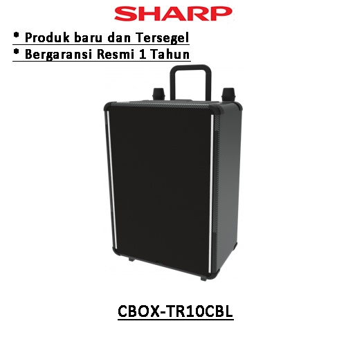 Sharp Trolley Series Active Speaker CBOX-TR10CBL