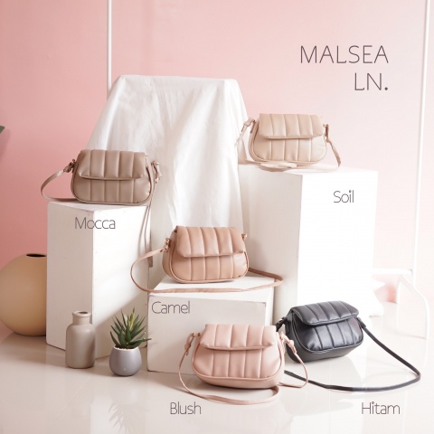 MALSEA LN TAS WANITA TERMURAH  SLING BAG WANITA LOKAL TAS FASHION BAG TAS LUCU SELEMPANG VINTAGE BAG