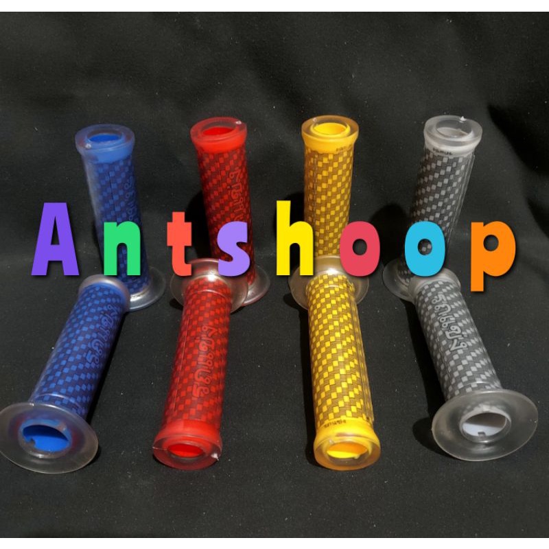 HandGrip Hanfat Grip Carbon Karbon Plus Jalu Stang PCX  Universal Bisa buat semua motor ANTSHOOP