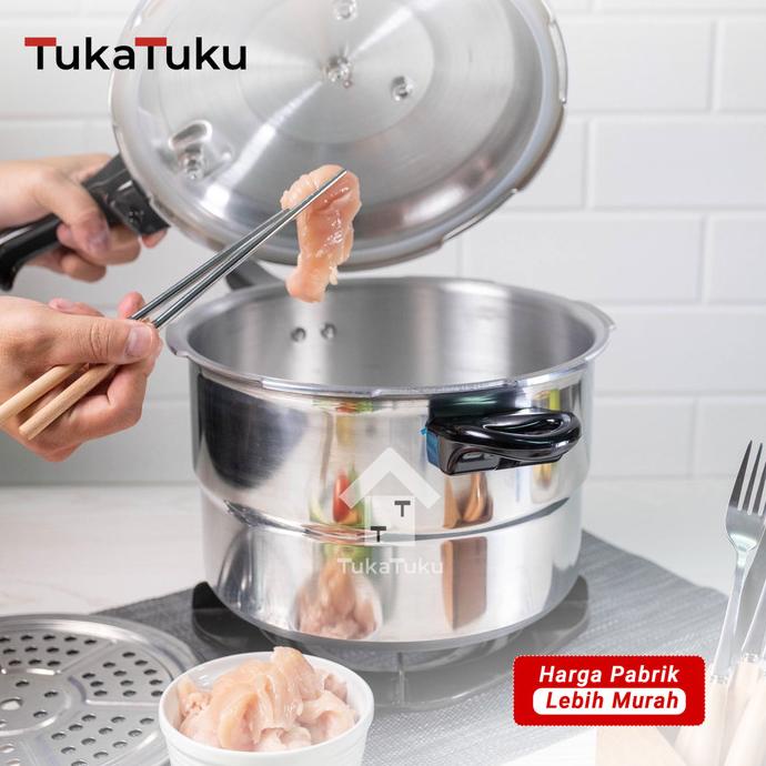 PANCI PRESTO MERK HC 8 liter, REBUS, KUKUS, DAGING, LUNAK, silahkan di pesan