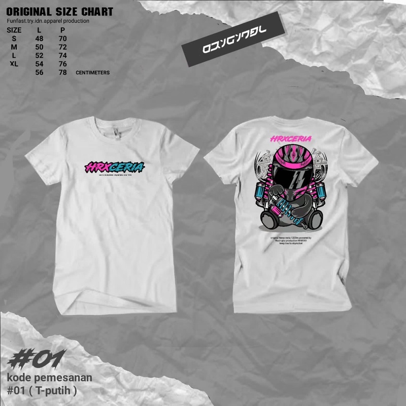 KAOS HEREX CERIA BOY TERBARU ORIGINAL