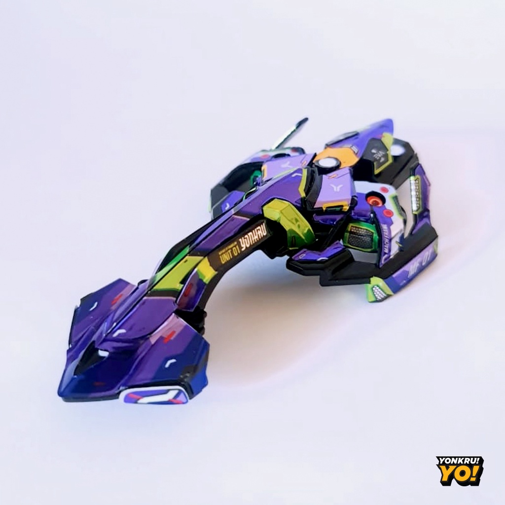 Tamiya Decal Mach frame Custom EVA 01 inpired by evangelion 01