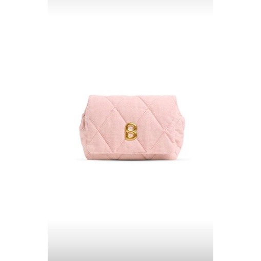 Zoey denim bag DUSTY PINK by BUTTON SCARVES fix dapat web