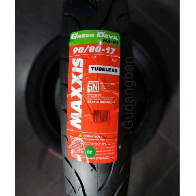 Ban maxxis green devil 80/90-17 90/80-17