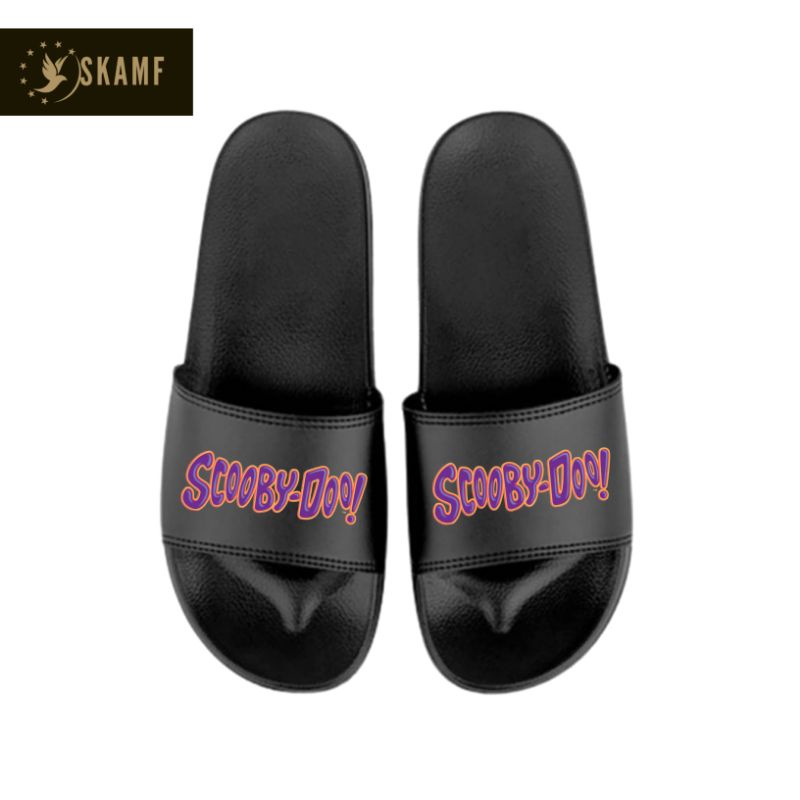 SANDAL SLIP ON | SENDAL | SCOOBY-DOO | SENDAL BEST SELLER | SLIP ON PRIA WANITA UNISEX | SANDAL SLID