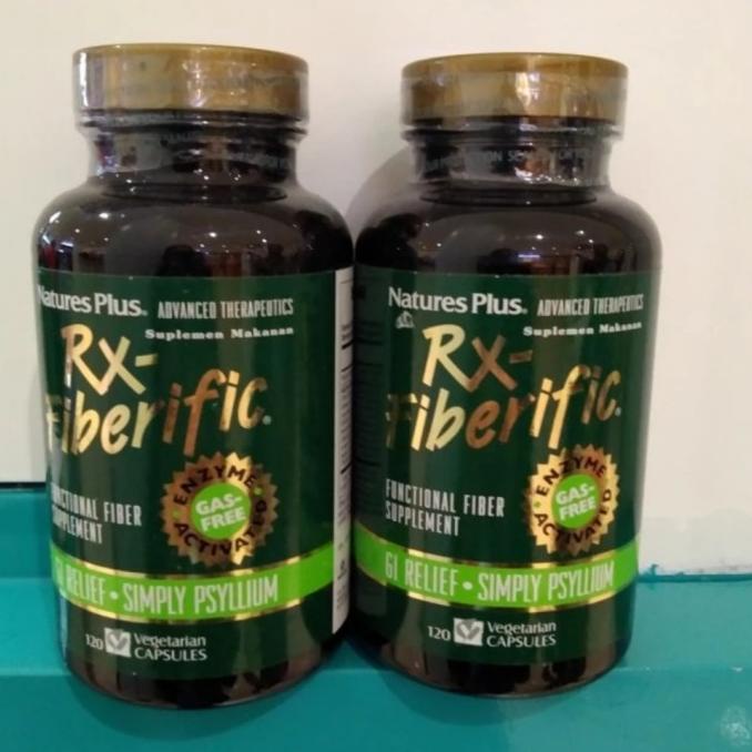 natures plus rx fiberific 120 kapsul