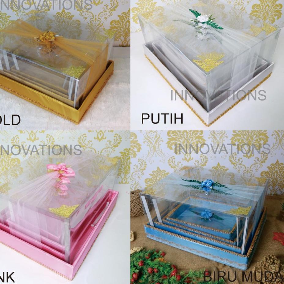 

ヤマ Box Hantaran Kotak Kado Pernikahan Full Mika Isi 4 Rustic Berliant Kekinian Berkualitas