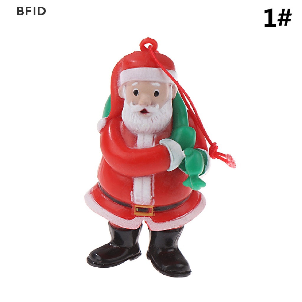 [BFID] 1:12 Rumah Boneka Miniatur Santa Claus Ornamen Pohon Natal Liontin Dekorasi Rumah [ID]