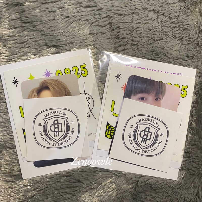 BOOKED Jeno Jaemin SMCU AR Tatto Sticker Set Nct Dream Official Sealed