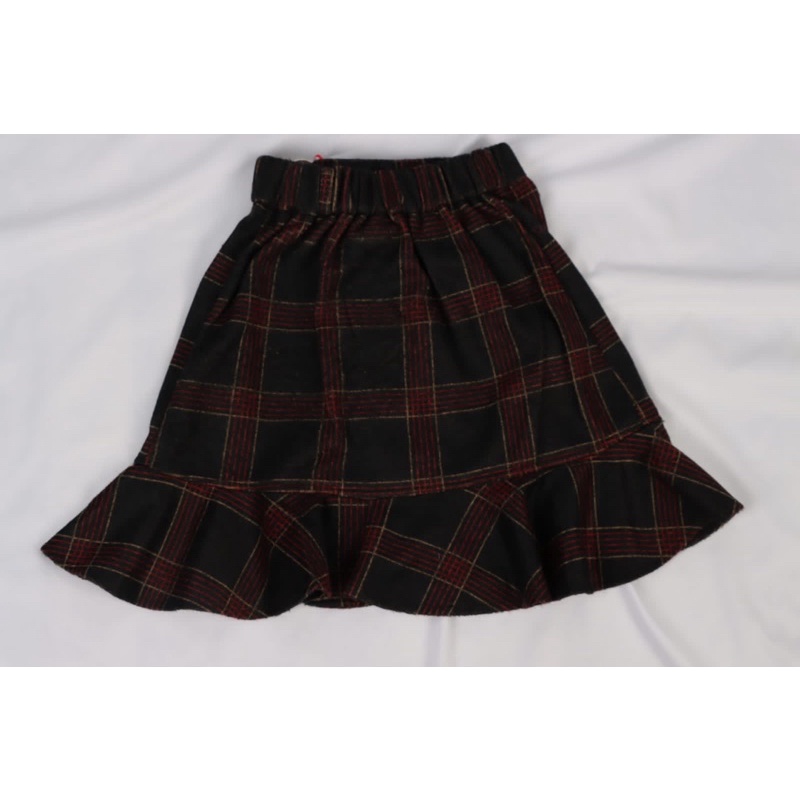 Rok Anak Perempuan Korean Style Bahan Premium Motif Kotak