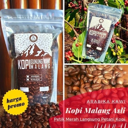 

READYYY PRODUK Kopi Arabika Arabica Gunung Kawi Biji Asli 250 gr