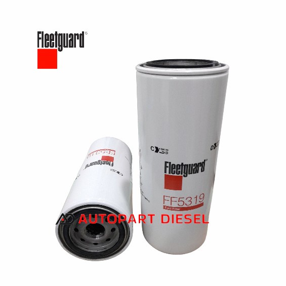 FF5319 Fleetguard Genuine Fuel Filter BF7587 1R0749 P551311 P551319 WK980/1 J8621311 FC-5509 SFF7587